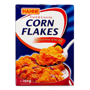 Ngũ cốc bắp Hahne Corn Flakes 250gr