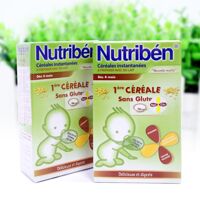 Ngũ cốc đầu tiên không chứa Gluten Nutriben 4 tháng