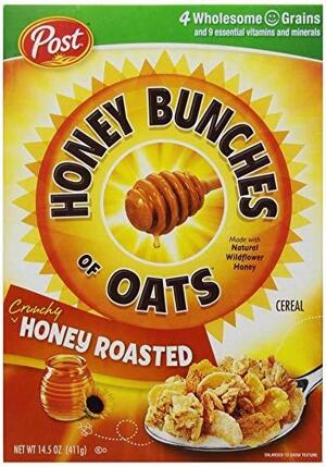 Ngũ cốc Post Honey Bunches of Oast (411g)