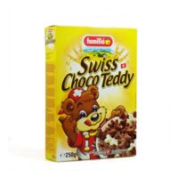 Ngũ cốc vị swiss choco teddy  hiệu familia 250g