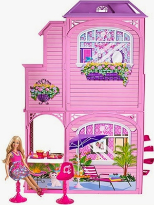 Nhà búp bê Barbie Beach House W7236