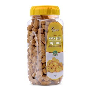 Nhân điều mật ong Vietnuts hộp nhựa 300g