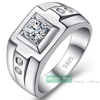 Nhẫn nam Bạc Hiểu Minh NA002