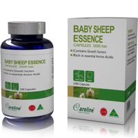 Nhau Thai Cừu giúp trẻ hóa làn da, trắng hồng, khỏe mạnh, giảm thâm nám BABY SHEEP ESSENCE CAPSULE 100 viên