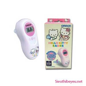 Nhiệt kế đo tai Omron Hello Kitty Babies MC-581