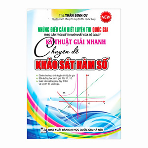 Những điều cần biết luyện thi Quốc Gia kỹ thuật giải nhanh chuyên đề KHẢO SÁT HÀM SỐ