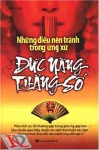 Những điều nên tránh trong ứng xử - Đức năng thắng số