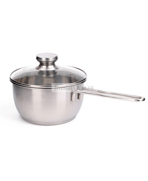 Nồi bột inox 3 đáy vung kính FIVESTAR 16cm