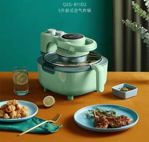 Nồi chiên không dầu 5 lít mặt kính Bear QZG-B11D2