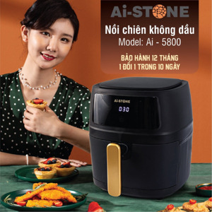 Nồi chiên không dầu Ai-STONE Ai-5800 8 lít