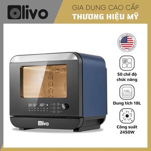 Nồi chiên không dầu - hấp hơi nước Olivo SF18