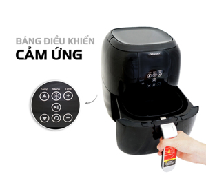 Nồi chiên không dầu Lock&Lock EJF351 - 5.2L, 1800W