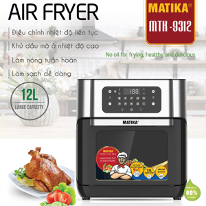 Nồi chiên không dầu Matika MTK-9312