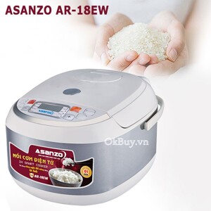 Nồi cơm điện Asanzo AR-18EW(1.8L)