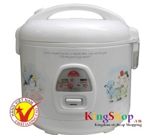 Nồi cơm điện Kim Cương KC-10L - Nồi cơ nắp rời, 10 Lít, 3000W