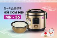 Nồi cơm điện Mutosi MR36, 1.8 lít