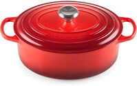 Nồi gang ovan Le Creuset Brater Oval Evo 23cm Kirsche