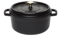 Nồi gang Staub BLACK ROUND 28