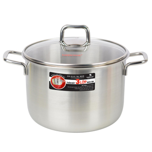 Nồi hầm inox 3 lớp HappyCook SP26-ALVG - 26CM