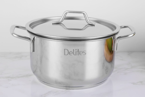 Nồi inox 3 đáy 18cm Delites NR003-18