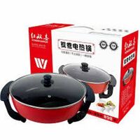 Nồi lẩu điện 2 ngăn 32cm KWT-8805