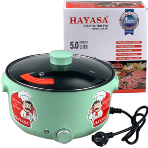 Nồi lẩu điện 5L Hayasa HA-691