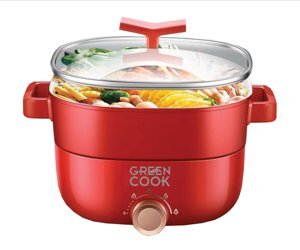 Nồi lẩu điện hấp GreenCook GCEH233