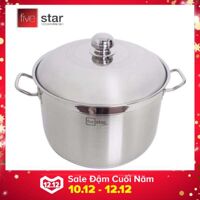 Nồi luộc gà Fivestar - inox 304, 36cm