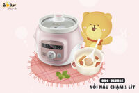 Nồi nấu chậm Bear DDG-D10B1S 1 Lít