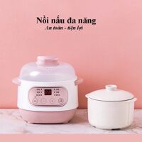 Nồi nấu cháo chậm, chưng yến cách thủy Seka GT68