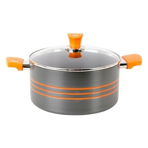 Nồi Nhôm Anodized Cứng Happycook OREN N24-OR, 24cm