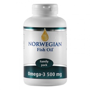 Dầu cá NORWEGIAN FISH OIL Omega-3 500mg x 180 viên