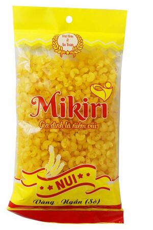 Nui vàng ngắn Mikiri - 400g