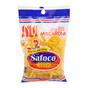 Nui xoắn Safoco gói 300g