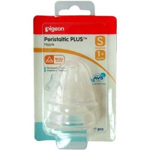 Núm ti siêu mềm Silicone Plus Pigeon NV37005