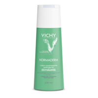 Nước cân bằng làm mềm da, sát khuẩn và se khít lỗ chân lông Vichy Normaderm Purifying Pore Tightening Toner