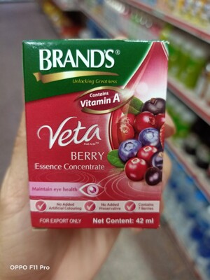 Nước cốt berry cô đặc Brand's Veta 42ml