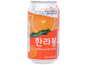 Nước ép có ga hương Quýt Hallabong Ade 350ml