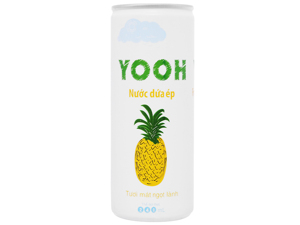 Nước ép dứa Yooh 240ml