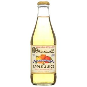 Nước ép Martinelli’s Gold Medal Apple Juice có gas – Chai 296ml, Thùng 24 chai