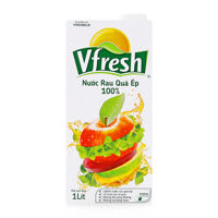 Nước ép rau quả Vfresh Vinamilk hộp 1L