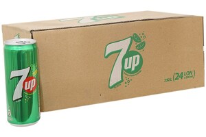 Nước Giải Khát Có Gaz 7 Up Thùng 24 Lon x 330ml