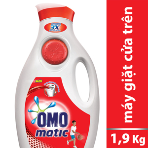 Nước Giặt Omo Matic Cửa Trên 1.9kg