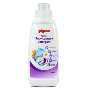 Nước giặt quần áo trẻ em Pigeon chai 500ml