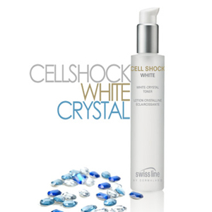 Nước hoa hồng Cell Shock White Crystal Toner Swissline