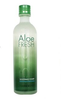 Nước hoa hồng dưỡng ẩm nha đam Aloe Fresh Soothing Toner THE FACE SHOP