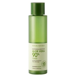 Nước Hoa Hồng Lô Hội Làm Mềm Và Cấp Ẩm Nature Republic Soothing & Moisture Aloe Vera 90% Toner