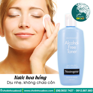 Nước hoa hồng Neutrogena Alcohol Free Toner 250ml