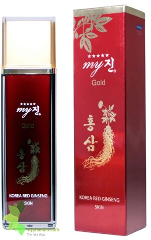 Nước hoa hồng sâm My Jin Gold 130ml