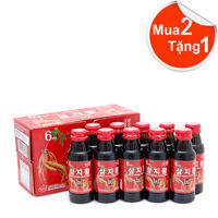 Nước hồng sâm linh chi KGS 1000ml (100ml x 10 chai)